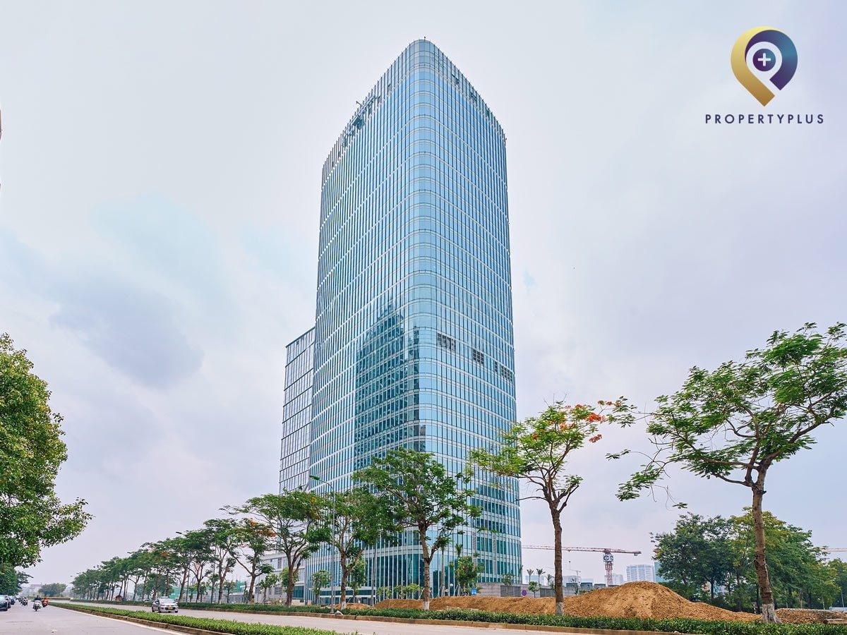 Toà nhà văn phòng IFC-Hanoi với kiến trúc hiện đại và mặt kính sang trọng do Property Plus giới thiệu